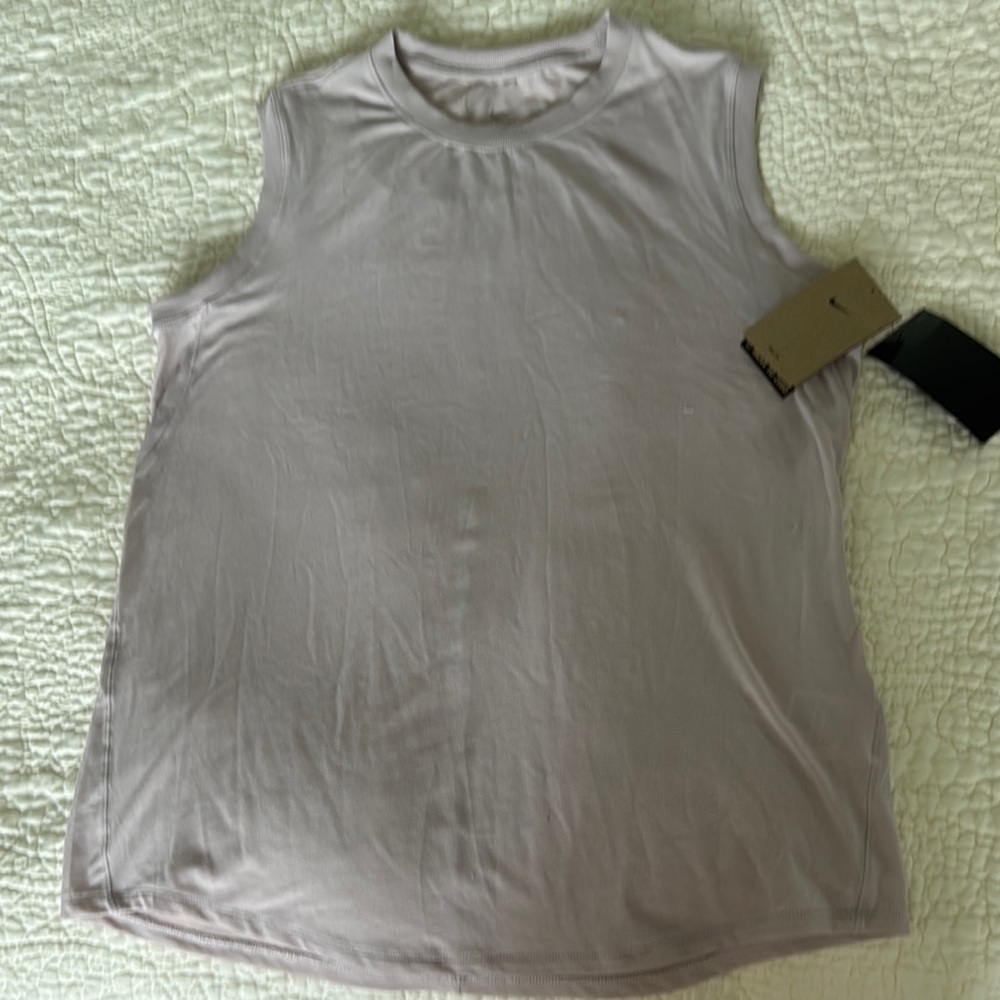 Nike Gray Muscle Tee Soft Fabric